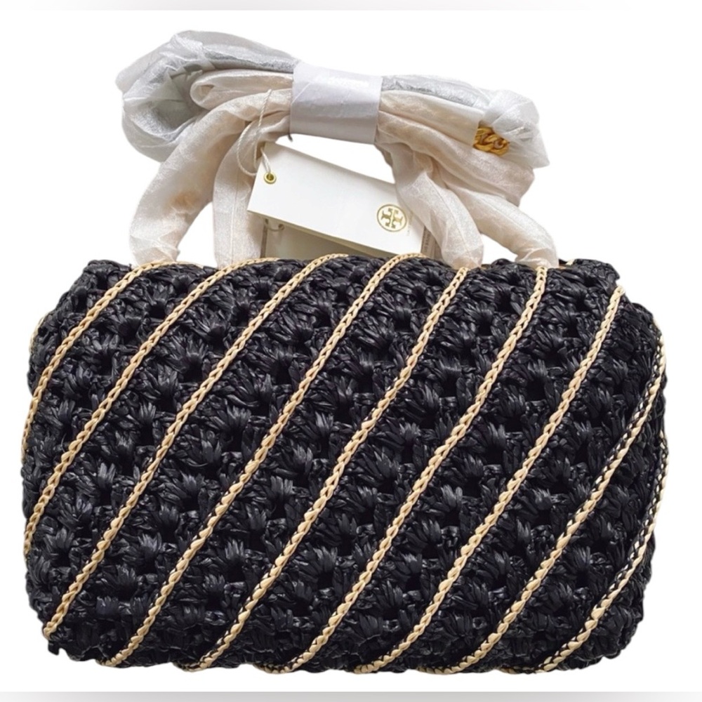 Tory Burch Kira Crochet Small Convertible Bag - Picture 4 of 7